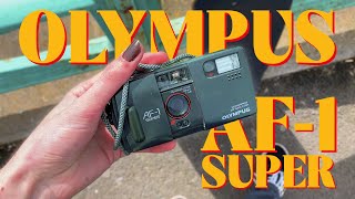 the BEST 35mm point and shoot camera Olympus AF1 Super [upl. by Accalia]