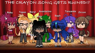 The Crayon Song Gets Ruined Gacha Life [upl. by Nosnor]