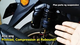 Ano ang Preload Compression at Rebound  Parts ng Suspension  RCB VD Series [upl. by Anneiv]