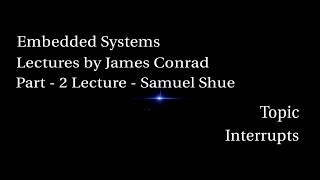 Embedded Systems Interrupts [upl. by Wampler]