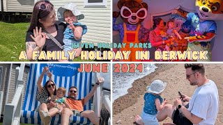 A Family Holiday to BerwickuponTweed  Haven Holiday Park  Vlog [upl. by Hershell]