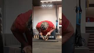 V Shape Ring Grip Elevated Push Ups At 69 ringspushups freestylepushups ringgrippushups [upl. by Chane]