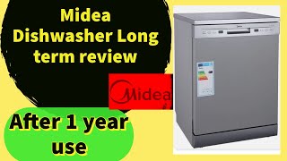 midea dishwasher long term review dishwasher long term review [upl. by Kcid]