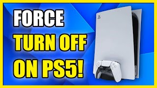 How to Force Turn Off amp Restart Frozen PS5 Stuck Tutorial [upl. by Elyad682]