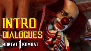 Mortal Kombat 1 Homey D Clown Hilarious Intro Dialogue [upl. by Purdum]