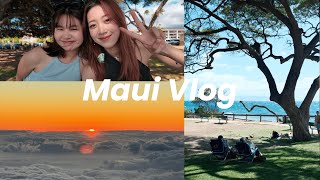 Maui Vlog🏝️｜夏威夷絕美雲海☁️ 美食有什麼🍽️ Kiehei海邊發呆🌊  茂宜島怎麼玩 · DAY 1 [upl. by Brice]