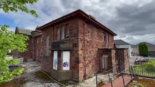 Old 1908 abandoned school in Rutherglen Glasgow  quotGallowflat schoolquot [upl. by Nava]