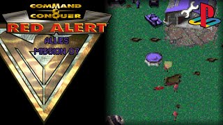 Allies Campaign  Mission 07 CampC RA Playstation 1997 [upl. by Ahsropal]