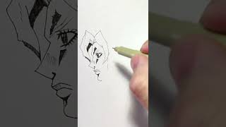 Drawing Pannacotta Fugo JOJO Golden Wind shorts [upl. by Ahsinej]