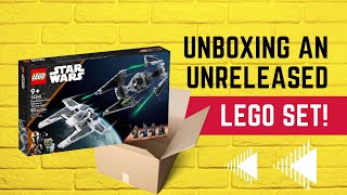 Unboxing Fang Fighter vs Tie Interceptor Review [upl. by Comptom]