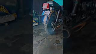 Hero Honda CD 100 SS modyfaye and Yamaha RX 100 ka silencer  ok ripot 👍 [upl. by Nrev]