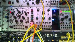 Intellijel RUBICON modulated by Mutable Instruments TIDES thru zero FM [upl. by Mears]