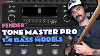 Fender Tone Master Pro 14 Update  BASS DEMO [upl. by Rheba786]