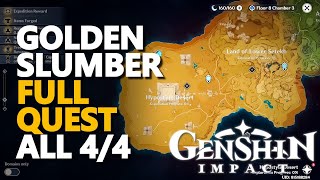 Golden Slumber Genshin Impact Full Quest [upl. by Georgine989]