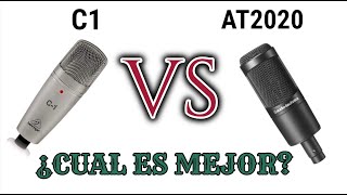 ¿CUAL MICROFONO ES MEJOR C1 VS AT2020… AQUI DEJAMOS UNA PRUEBA [upl. by Cormick727]