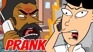 Crazy Indian Restaurant Prank animated  Ownage Pranks [upl. by Ozan936]