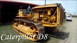 1948 Caterpillar D8 First Start 2012 [upl. by Shevlo]