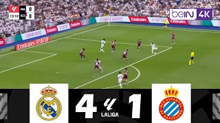 Real Madrid contre RCD Espanyol 41  LaLiga 202425  Résumé de Match [upl. by Neural]