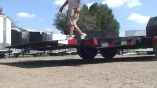 7x22 PJ Trailers  Car HaulerEquipment Trailer Tilt Deck [upl. by Alitha]