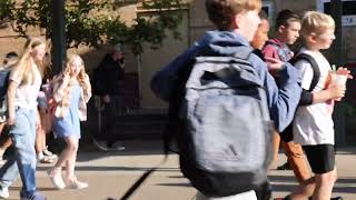 WATCH Students return to Linus Pauling Middle School [upl. by Ned]