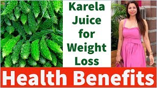 How to Lose Weight with Karela Juice Bitter Gourd  Health Benefits  Fat to Fab  Suman SunShine [upl. by Gloria]