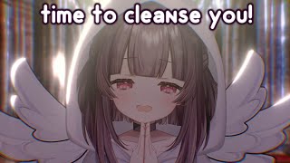 THE GREAT CHURCH OF SHONDO LET ME CLEANSE YOUR SINS PRAY PRAY PRAY 🎀 vtuber [upl. by Roinuj468]