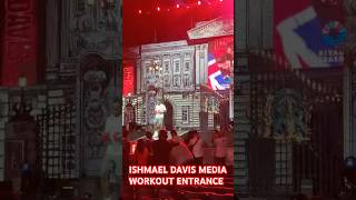 ISHMAEL DAVIS MEDIA WORKOUT ENTRANCE joshuadubois riyadhseason [upl. by Michey]