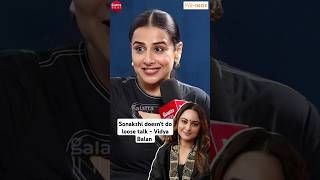 vidyabalan lauds sonakshisinha  Im so happy that she has found happiness in life short [upl. by Atoked]