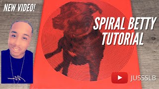 Spiral Betty TutorialCricut Maker [upl. by Robertson845]