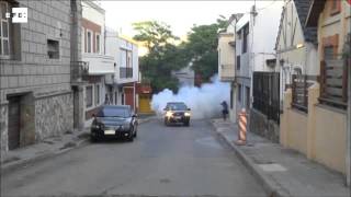 Con fumigación quotespacialquot Montevideo pretende frenar al mosquito del dengue [upl. by Liu]