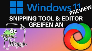 Snipping Tool mit Screenshot Editor ersetzt ShareX SnagIt und Greenshot endgültig [upl. by Joselyn]