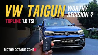 Volkswagen TAIGUN Topline 10 TSI You Wont Believe These Features 😲 [upl. by Aelanej]