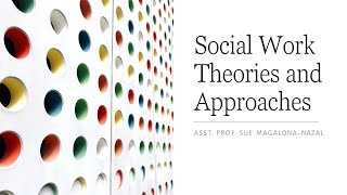 Social Work Theories and Approaches [upl. by Primalia88]