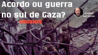 ISRAEL PRETENDE CONTROLAR TODA FAIXA DE GAZA [upl. by Sumer]