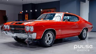 1970 Chevrolet Chevelle SS 454 Overview  Pulse Exotics [upl. by Oir]