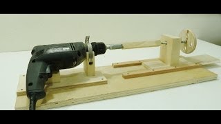 How to make a Mini Lathe [upl. by Zil]