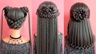 HERMOSOS PEINADOS DE MODA  TRENZAS FÁCILES Y RAPIDAS 2018 [upl. by Dougherty]