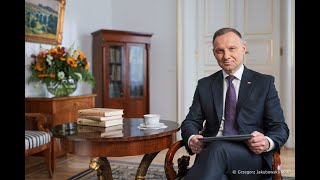 Prezydent zachęca do udziału w Narodowym Czytaniu [upl. by Thgiwed454]