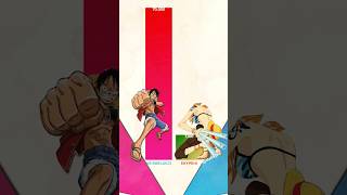 Luffy vs Nami power levels comparison  Arlong Park to Enies Lobby luffy nami shorts [upl. by Iong659]