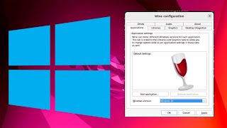 Install Wine on Ubuntu 2204 LTS Linux  Running Windows Programs on Linux [upl. by Merceer]
