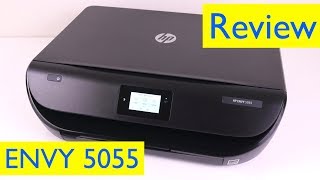 HP ENVY 5055 AllinOne Printer Review [upl. by Ariajay222]