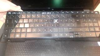 HP G72 Laptop Tastatur austauschen  Laptop reparieren [upl. by Awjan994]