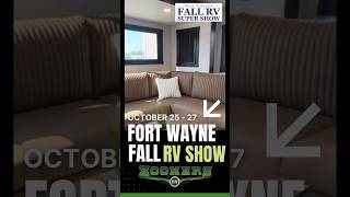 2025 Fort Wayne Indiana Fall RV Show October 2527 COME SEE US [upl. by Folly882]