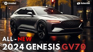 2024 Genesis GV70 Restyling One Of The Best Luxury Compact SUV [upl. by Hobbs527]