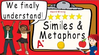 Similes and Metaphors  Award Winning Similes and Metaphors Teaching Video  New [upl. by Olaznog161]