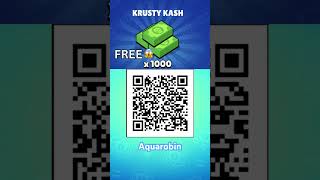 Scan the QR code for 1000 free crusty cash 🤑 [upl. by Iveson]