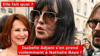 Isabelle Adjani sen prend violemment à Nathalie Baye [upl. by Sherris286]