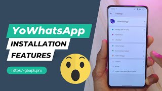 YoWhatsApp Latest Features Installation Guide 2023 Update [upl. by Bone]