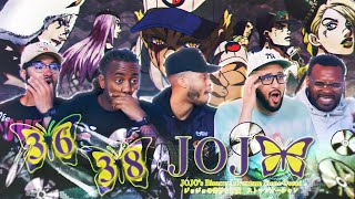 PUCCI RESETS THE UNIVERSE JJBA Stone Ocean Episodes 3638 Reaction [upl. by Paola]