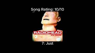 The Bends Ranked Radiohead [upl. by Amory]